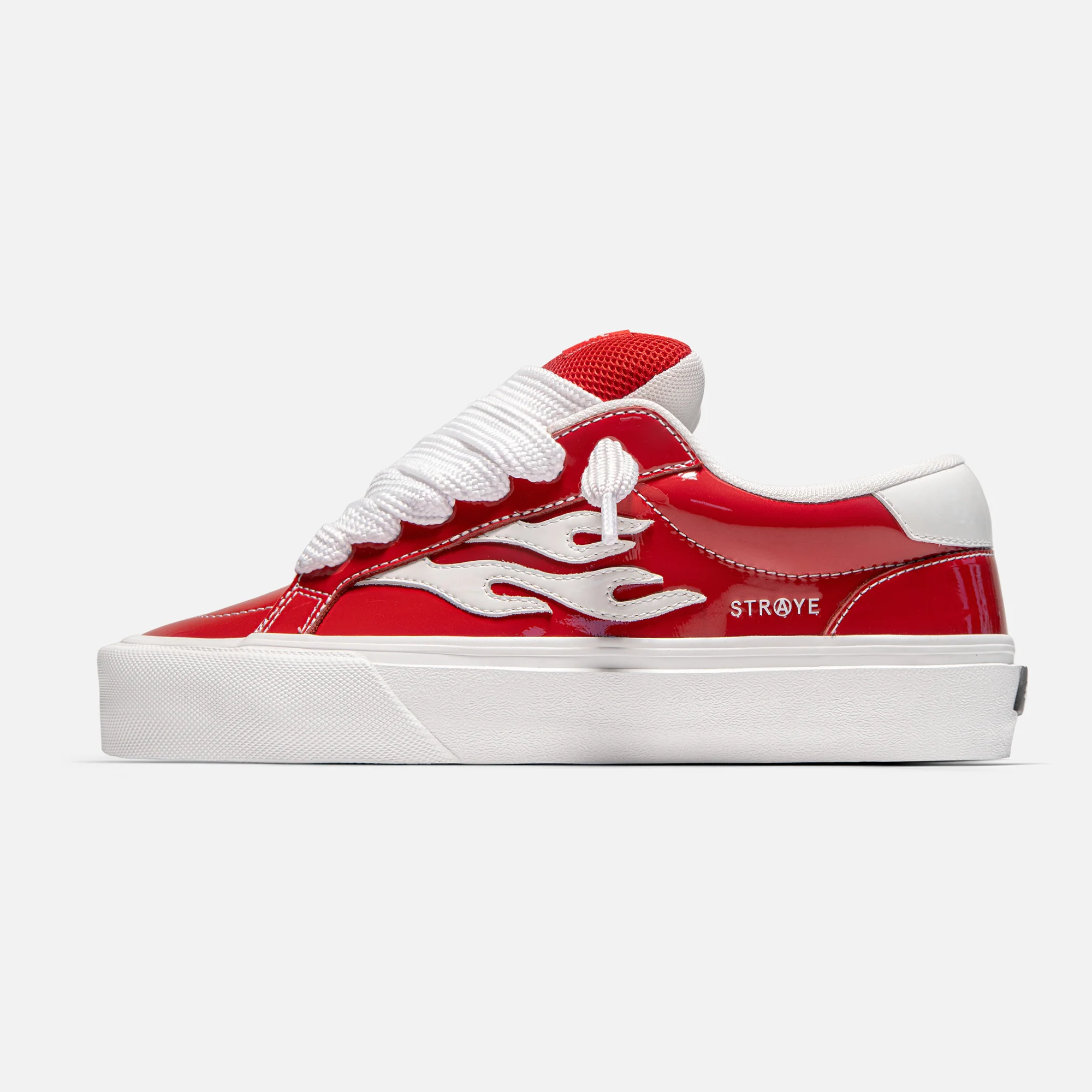 LOGAN PUFF - GLOSSY RED
